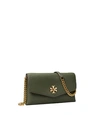 TORY BURCH KIRA PEBBLED CHAIN WALLET,192485599800