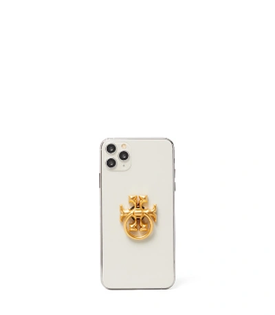 関税送料【Tory Burch】KIRA PHONE RING スマホリング Tory Burch Kira Phone Ring In Gold | ModeSens