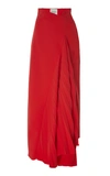 A.W.A.K.E. PLEATED MAXI SKIRT,783226