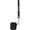 PALM ANGELS PALM ANGELS BLACK LOGO AIRPODS CASE