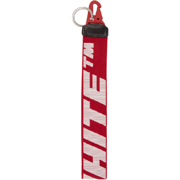 Off-white 2.0 Industrial Keychain In Red/white | ModeSens