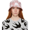 MCQ BY ALEXANDER MCQUEEN MCQ ALEXANDER MCQUEEN PINK MCQ SWALLOW BUCKET HAT