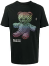 PHILIPP PLEIN ROUND NECK TEDDY BEAR MASCO T-SHIRT