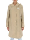 BURBERRY BURBERRY DETACHABLE HOOD CAR COAT