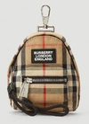BURBERRY BURBERRY VINTAGE CHECK BACKPACK CHARM