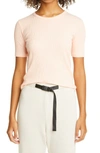 JOHN ELLIOTT RIB CROP T-SHIRT,WA235C08580A