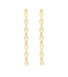 Rabanne Eight Nano Gold-tone Drop Earrings In Gold