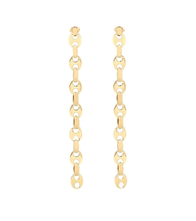 Rabanne Eight Nano Gold-tone Drop Earrings