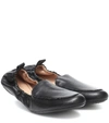 GIANVITO ROSSI LEATHER LOAFERS,P00479861