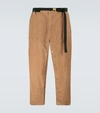 SACAI CROPPED CORDUROY trousers,P00498188