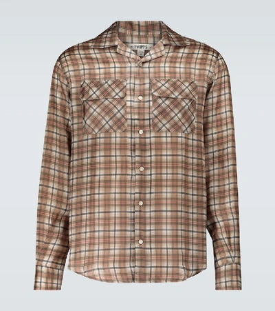 Phipps Hollywood Long-sleeved Shirt In Light Field Plaid