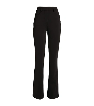 Alexander Wang Mid-rise Flare Trousers In Black