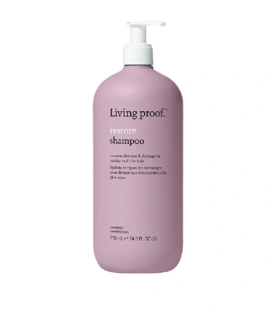 Living Proof Lp Restore Shampoo Jumbo 710ml 20 In White
