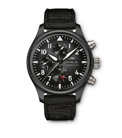 Iwc Schaffhausen Iw389101 Pilot Top Gun Ceramic Watch
