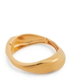 CHLOÉ POLISHED ASYMMETRIC CUFF BRACELET,15697076