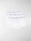 DSQUARED2 LOGO EMBROIDERED STRIPE DETAIL BOXERS,15597581