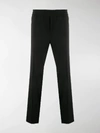 MONCLER MID-RISE STRAIGHT LEG TROUSERS,15648348