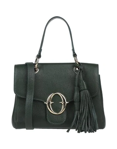Ottod'ame Handbag In Dark Green