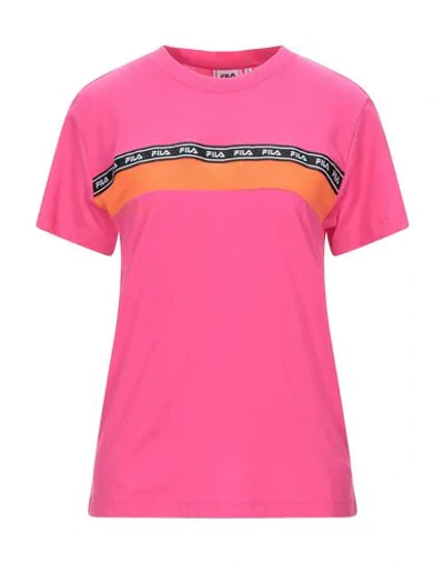 Fila T-shirt In Pink