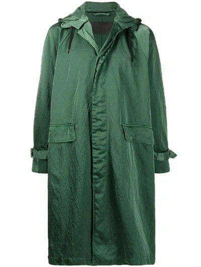 Christian Wijnants Cheru Oversized Coat In Green