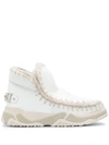 MOU ESKIMO WHIPSTITCH HIGH-TOP SNEAKERS