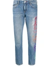 PHILIPP PLEIN 'LOOK AT ME SKULL' JEANS