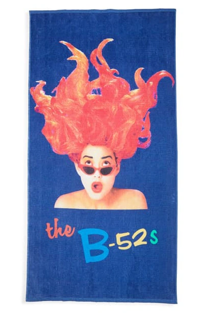 Noah The B-52s Beach Towel In Navy