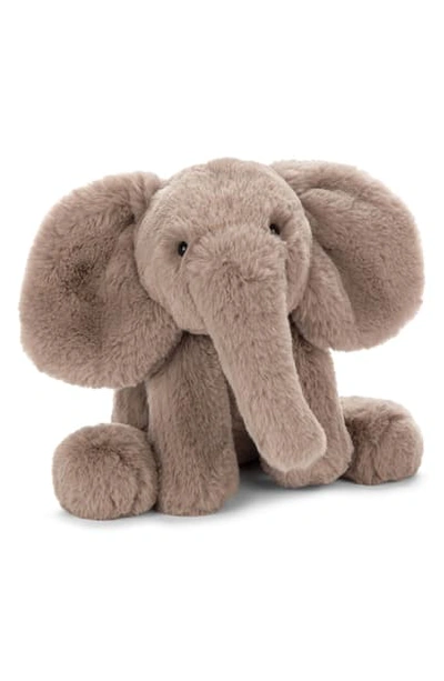 Jellycat Babies' Smudge Elephant Stuffed Animal In Beige