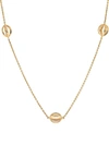 KATHERINE JETTER 18KT ROSE GOLD DIAMOND SMALL SEVEN CAGE NECKLACE