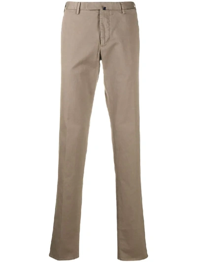 Incotex Slim-fit Chinos In Grey