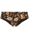 MATTEAU FLORAL BOY LEG BIKINI BOTTOMS