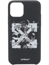 Off-white Birds Iphone 11 Pro Max Case In Black