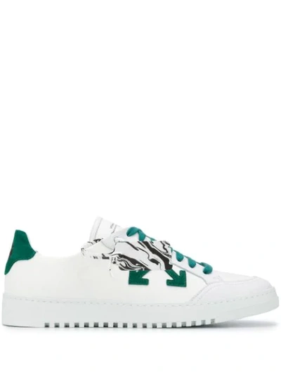 Off-white Off White 2.0 Trainers In White - Green