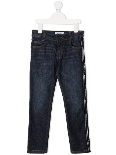 Givenchy Kids' Slim-fit Jeans In Blue