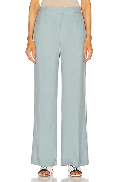 Givenchy Long Masculine Trouser In Blue
