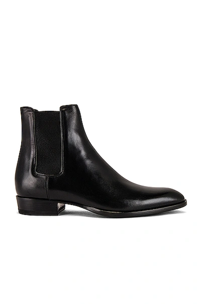 SAINT LAURENT WYATT 30 CHELSEA BOOT,SLAU-MZ98