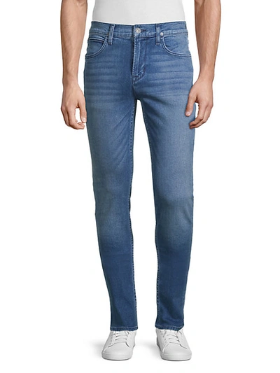 Hudson Five-pocket Straight Jeans In Traitor
