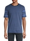 HUGO BOSS TIBURT MIXED STRIPE T-SHIRT,0400012901447