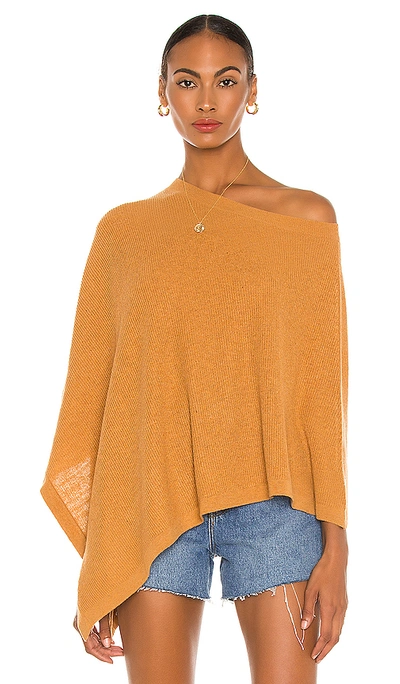 Lovers & Friends Granger Poncho In Camel