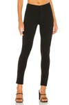Paige Skinny Fit Cropped Jeans In Black