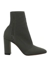 Gianvito Rossi Ankle Boot In Military Green