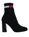 Tommy Jeans Ankle Boot In Black