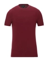 Giorgio Armani T-shirts In Red