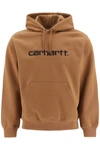 CARHARTT HOODIE WITH LOGO EMBROIDERY