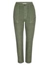 FRAME Le Beau Linen Pants