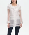 Levi's Translucent Rain Jacket In Clear