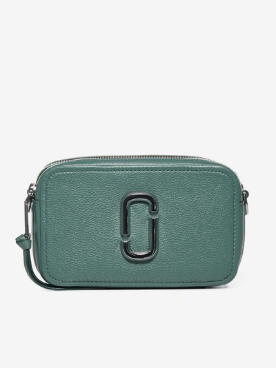 Marc Jacobs Softshot 21 Leather Shoulder Bag In Cucumber