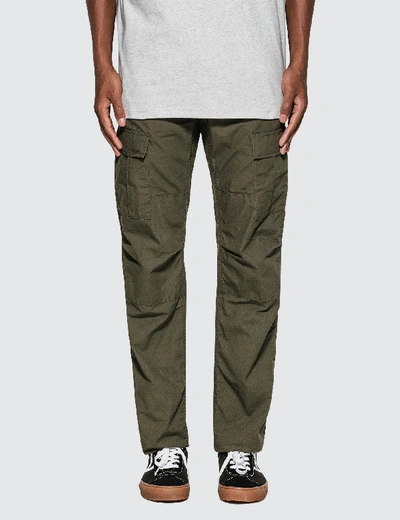 Carhartt Mid-rise Straight-leg Trousers In Multicolor