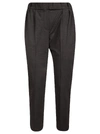 BRUNELLO CUCINELLI RIBBED WAIST TROUSERS,11464559