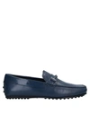 Tod's Loafers In Slate Blue